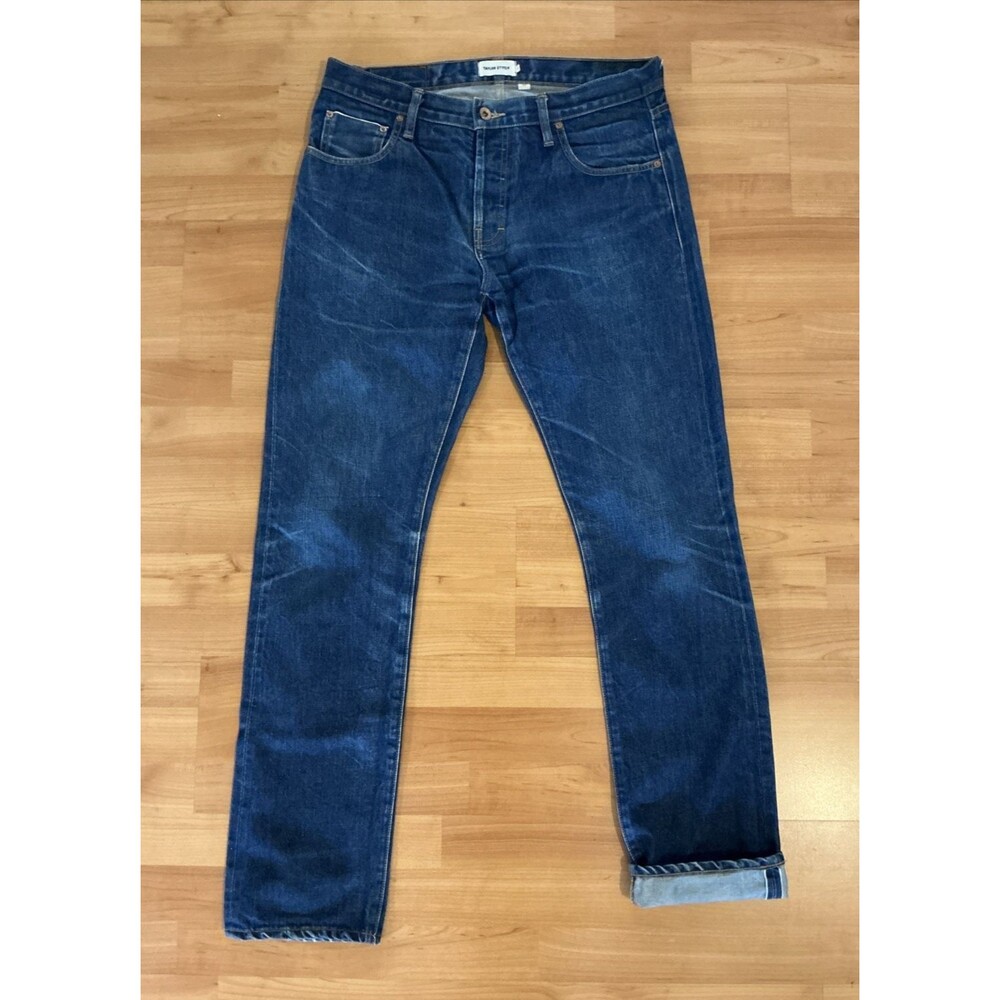 Taylor Stitch Men's Slim Jeans - Dark Blue